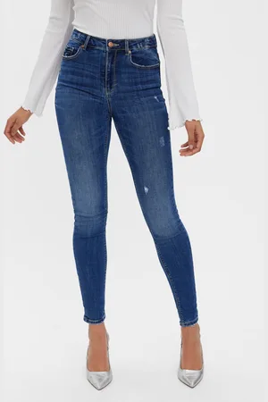 VERO MODA Vmsophia Vita Alta Slim Fit Jeans