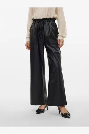 VERO MODA Vmpaulina Vita Alta Pantaloni