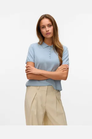 VERO MODA Vmlenny Polo In Maglia