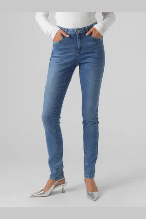 VERO MODA Vmalia Vita Media Slim Fit Jeans