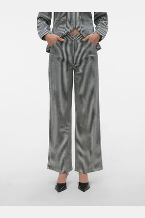 VERO MODA Vmkathy Vita Alta Wide Fit Jeans