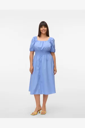 VERO MODA Vmchimma Vestito Lungo