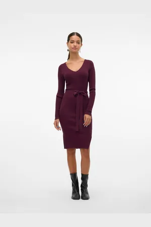 VERO MODA Vmsaba Vestito Midi