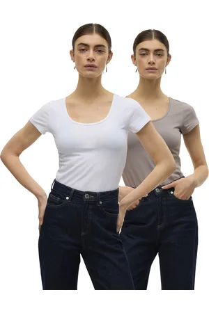 VERO MODA Vmmaxi 2-pack T-shirt
