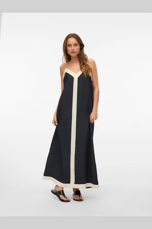 VERO MODA Vmdenise Vestito Lungo