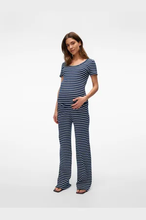 Mama;licious Pantaloni Wide Leg Fit