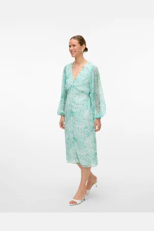 VERO MODA Vmsmilla Vestito Midi