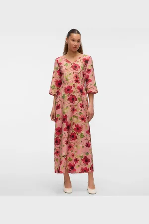 VERO MODA Vmjosie Vestito Lungo