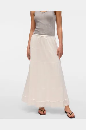 VERO MODA Vmclementine Vita Alta Gonna Lunga