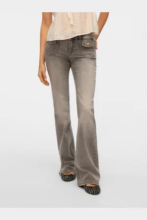 VERO MODA Vmjean Vita Bassa Flared Fit Jeans