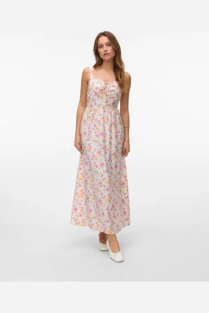 VERO MODA Vmjasmine Vestito Lungo