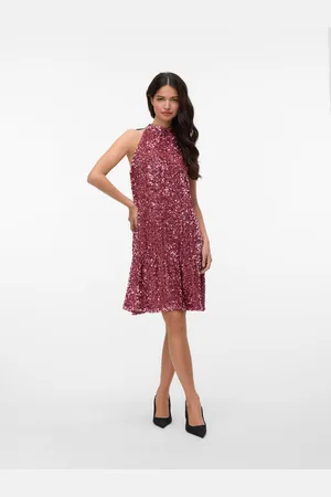 VERO MODA Vmamelia Vestito Corto