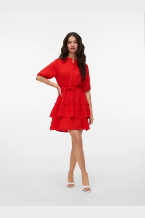 VERO MODA Vmnatti Vestito Lungo