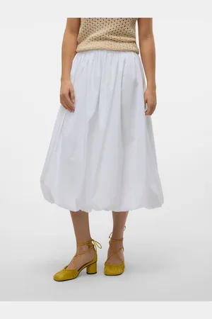 VERO MODA Vmfriba Vita Alta Gonna Lunga