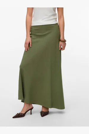 VERO MODA Vmjessica Vita Alta Gonna Lunga