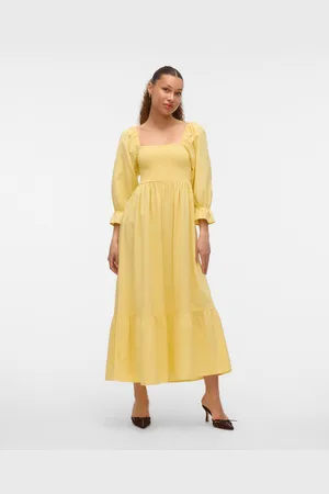 VERO MODA Vmmariell Vestito Lungo