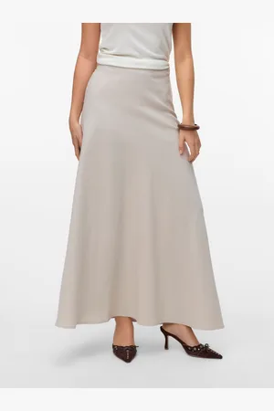 VERO MODA Vmjessica Vita Alta Gonna Lunga