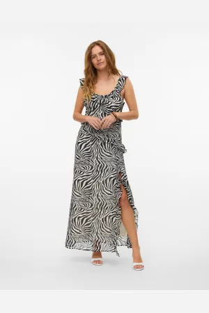 VERO MODA Vmlouise Vestito Lungo
