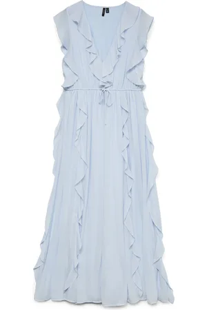 VERO MODA Vmcarmen Vestito Lungo