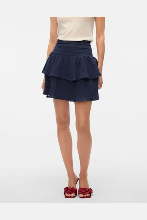 VERO MODA Vmnatali Vita Alta Gonna Pantaloncino