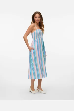 VERO MODA Vmeasy Vestito Lungo