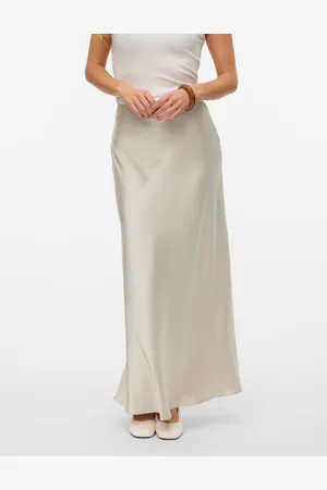 VERO MODA Vmlola Vita Alta Gonna Lunga