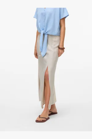 VERO MODA Vmpalina Vita Alta Gonna Lunga