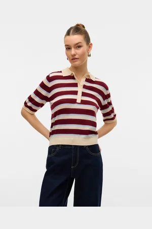 VERO MODA Awsikita Polo In Maglia