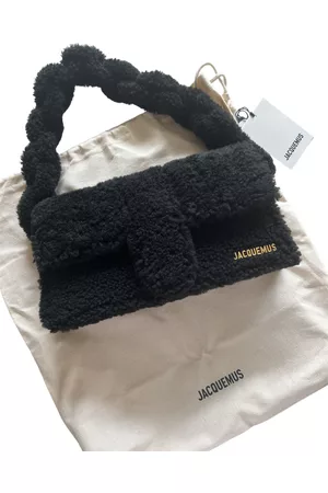 Jacquemus Donna Borse a mano - Borsa in Agnello della mongolia