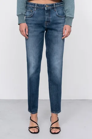 JEANS Z1975 FLARE A VITA ALTA - Azzurro medio