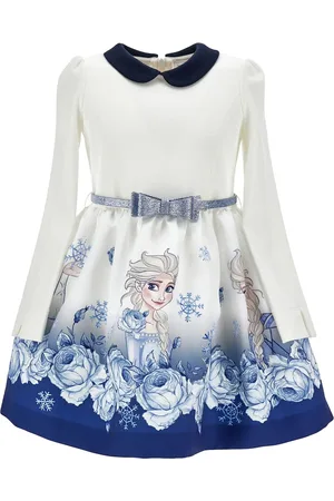 MONNALISA Vestito bianco bambina in mikado