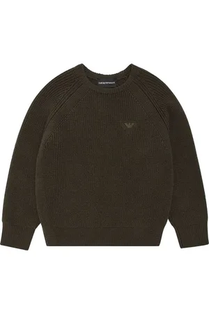 Emporio Armani Maglia bambino in misto lana