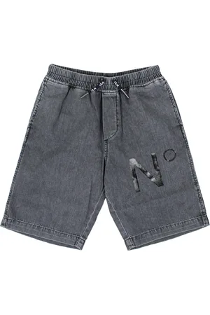 Nº21 Bambino short in denim di cotone