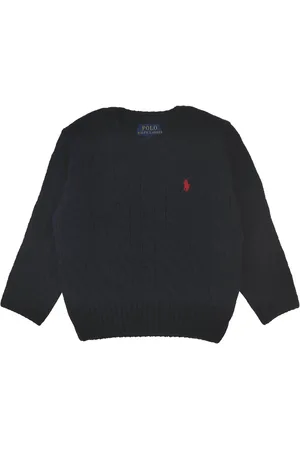 Ralph Lauren Maglia navy bambino in cotone