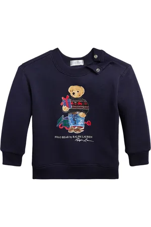 Ralph Lauren Ralph Lauren felpa neonato in cotone