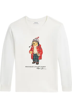 Ralph Lauren Ralph Lauren t-shirt bianca bambino in cotone
