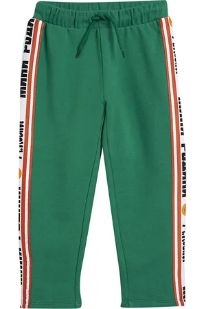 Mini Rodini Pantalone baby boy in felpa di cotone organico