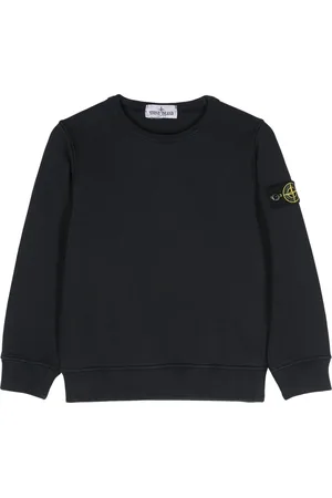 Stone Island Stone Island felpa bambino in cotone