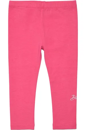 Diesel Leggings neonata fucsia in jersey stretch