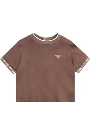 Emporio Armani T-shirt neonato in lyocell