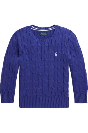 Ralph Lauren Ralph Lauren maglia bluette bambino in cotone