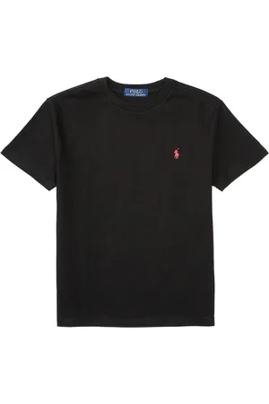 Ralph Lauren Ralph Lauren t-shirt nera bambino in cotone