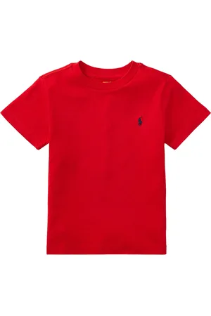Ralph Lauren Ralph Lauren t-shirt rossa bambino in cotone