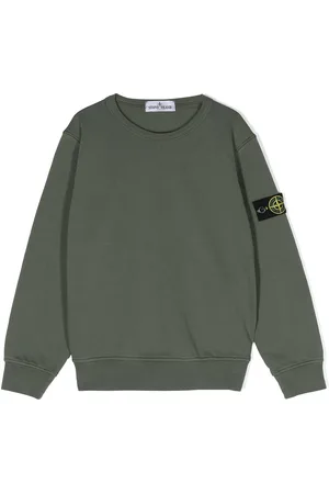 Stone Island Stone Island felpa bambino in cotone