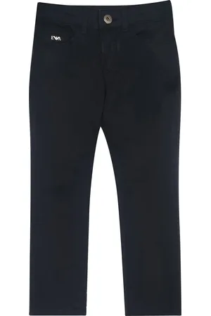 Emporio Armani Pantalone navy bambino in cotone