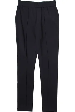 Emporio Armani Pantalone navy bambino in viscosa