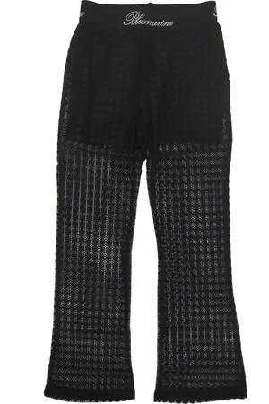 MISS BLUMARINE Pantalone nero ragazza