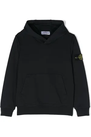Stone Island Stone Island felpa navy bambino in cotone