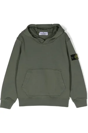 Stone Island Stone Island felpa bambino in cotone