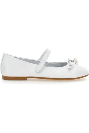 MONNALISA Scarpa bianca bambina in pelle